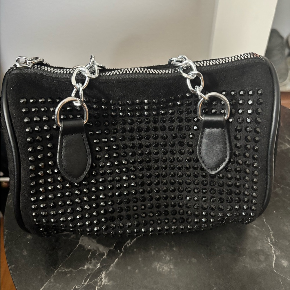 **NWOT** Black Studded Women's mini Bag